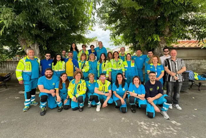 I volontari della Misericordia di Vecchiano