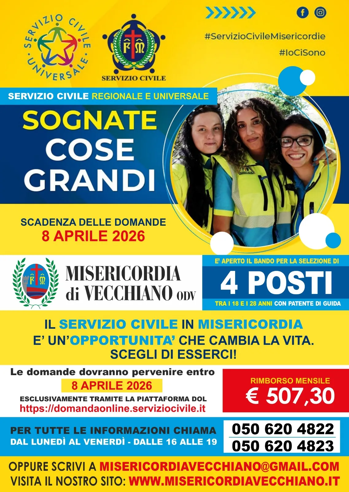 Volantino Servizio Civile